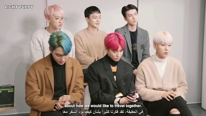 IHeartRadio Interview With EXO Arabic SUB