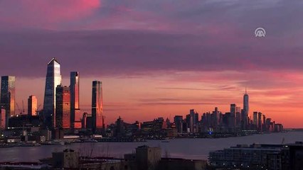 New York'ta gün batımı