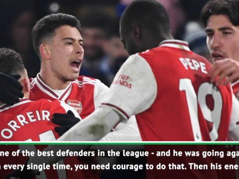 Martinelli's energy for Arsenal delights Arteta after Chelsea draw