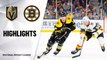 NHL Highlights | Golden Knights @ Bruins 1/21/20