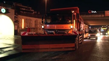 Olası bir kar yağışı için hazırlıklar yapıldı