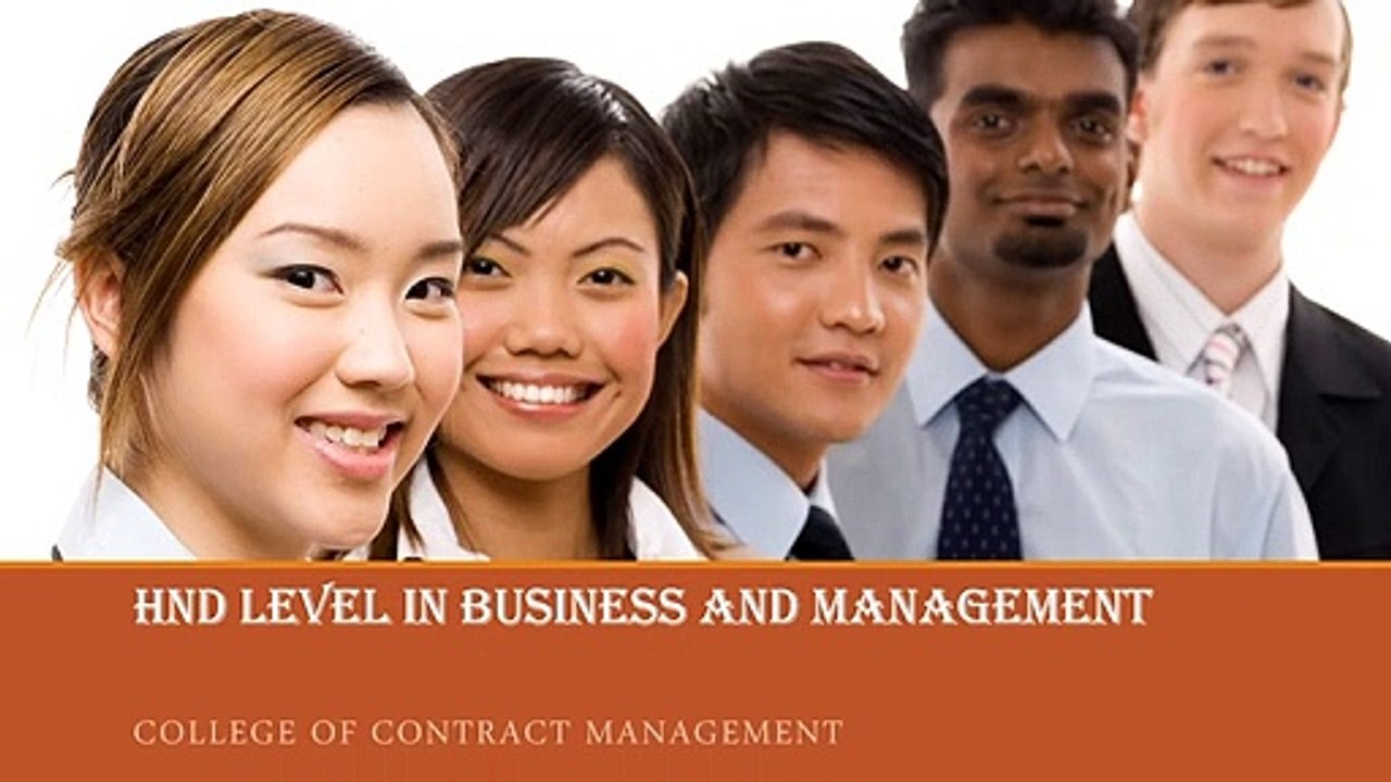 HND Level in Business and Management