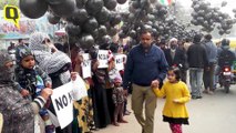 10,000 Balloons Carrying Message of 'No CAA NPR NRC' Released at Khureji Protest