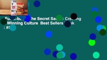 Full E-book  The Secret Sauce: Creating a Winning Culture  Best Sellers Rank : #5