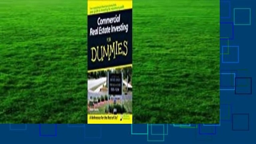 [Read] Commercial Real Estate Investing for Dummies  For Online