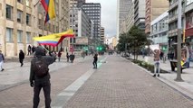 Kolombiya'da göstericiler polisle çatıştı