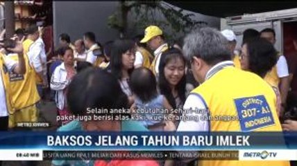 Sambut Imlek, Lions Club Jakarta Gelar Baksos