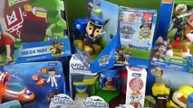 Sneak Peek at Growing Little Ones Paw Patrol Toys Jumbo Pups Tracker Rescue Set Mashems Weebles Toys