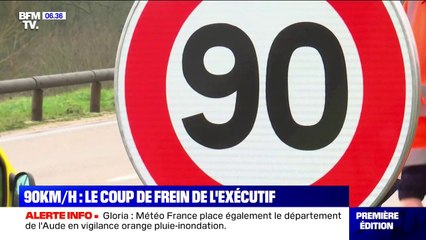 Dans une circulaire, l'État demande aux préfets de ne pas revenir à 90 km/h sur certaines zones