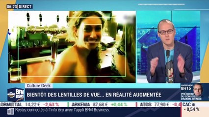 Culture Geek : Bientôt des lentilles de vue .. en réalité augmentée par Anthony Morel - 22/01