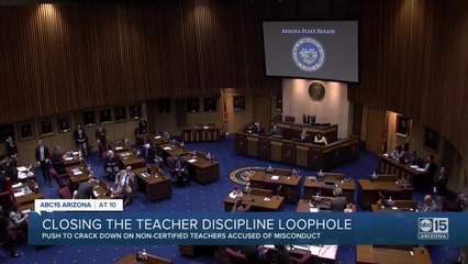 Bill to close teacher discipline loophole moves forward