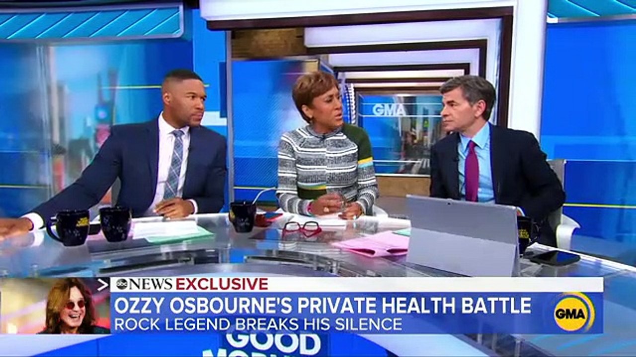 Très ému, le chanteur star Ozzy Osbourne qu'il  souffre de la maladie de Parkinson: "Ce n'est pas une condamnation à mort, mais la vie bascule"