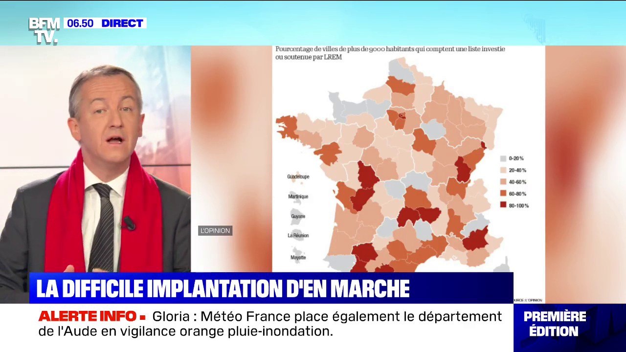 ÉDITO - Municipales: l'implantation de LaREM est "un vrai gruyère"