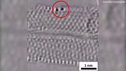 أول مقطع فيديو على الإطلاق لترابط وانفصال الذرات