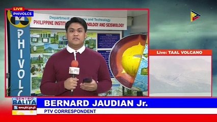 Sulfur dioxide emission ng Taal, muling bumaba