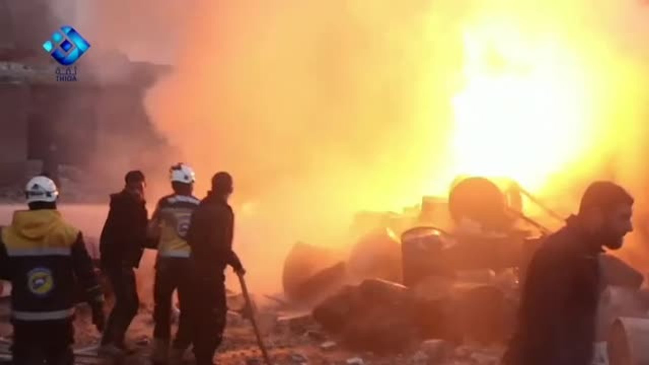 22 civiles muertos en los últimos bombardeos en Siria