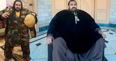 Pakistanlı Hulk, kendisiyle evlenmek isteyen 300 kadını cılız olduğu için geri çevirdi