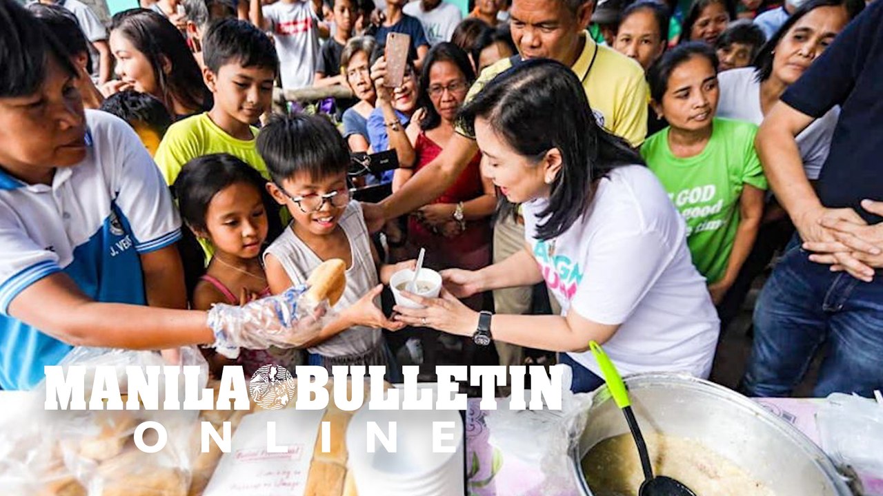 #LeniLugaw: Leni pokes fun at bashers, serves lugaw, pandesal at Batangas relief operation