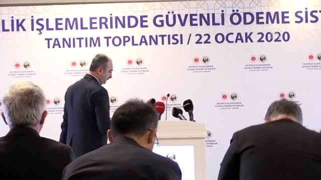 Adalet Bakanı Gül: Noter yardımcılığı müessesesinin kurulmasını hedefliyoruz