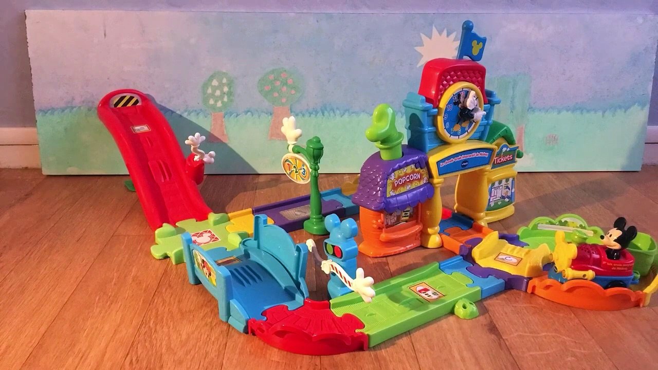 Le Train Interactif de Mickey et le Ptit Train Magique de Mickey Mouse _ Tut Tut Bolides _ VTECH