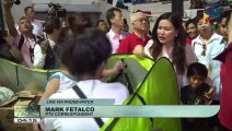 NEWS BREAK: Honeylet Avanceña, inaalam ang kalagayan ng mga biktima ng bulkang Taal #TaalAlert