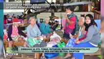 BAYANi: Simbahan sa Sto. Tomas, Batangas, naging pansamantalang tirahan ng mga biktima ng Taal eruption #TaalAlert
