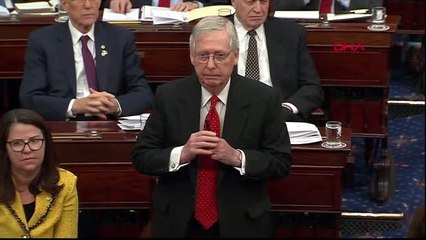 Abd senatosu'nda trump'ın ilk azil duruşması demokratların önergesi reddedildi