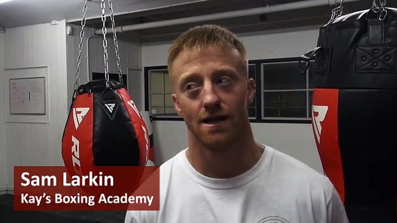 Sam Larkin launches new boxing gym in Colne - video Dailymotion