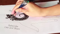 bridal mehndi designs || easy bridal mehndi || simple and beautifull mehndi by aish mehndi