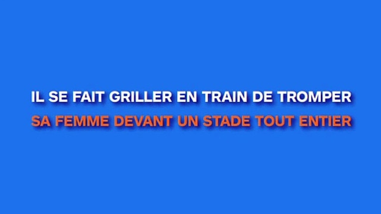 Il se fait griller en train de tromper sa femme devant un stade tout entier