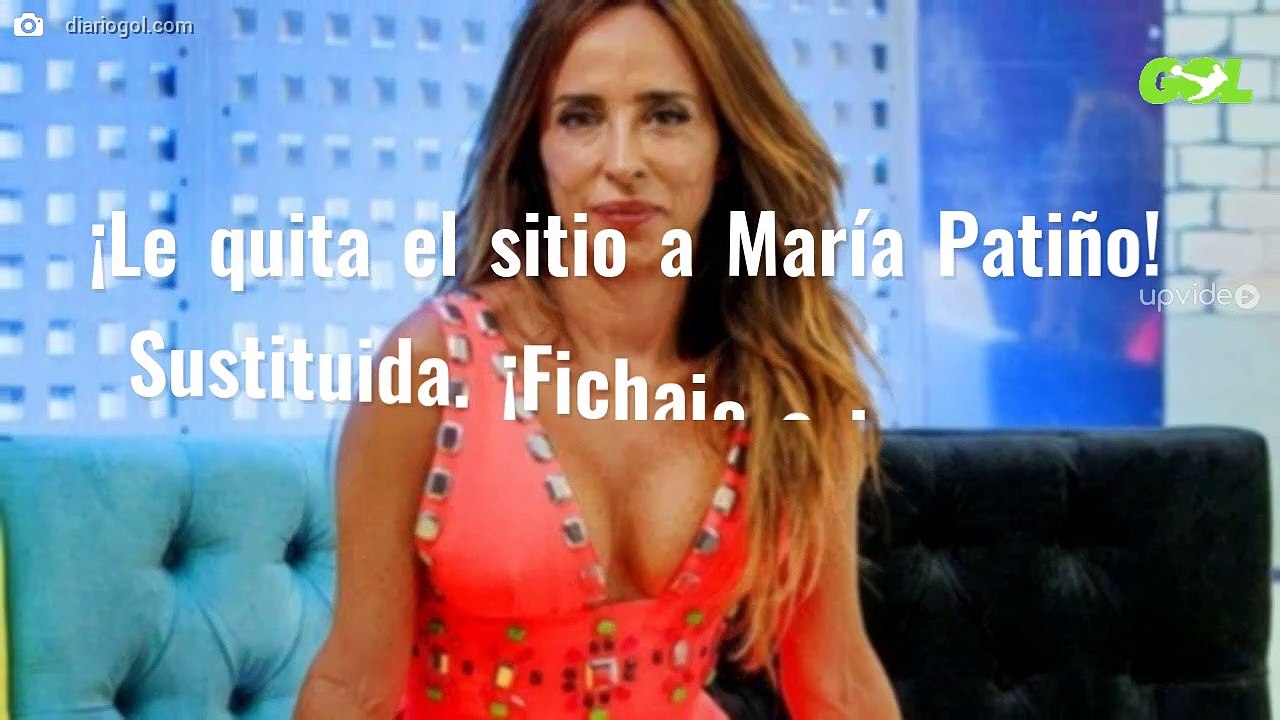 ¡Le quita el sitio a María Patiño! Sustituida. ¡Fichaje estrella en Telecinco!