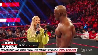 Lana demands praise from the WWE Universe- Raw, Jan. 20, 2020