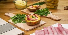 Revisitez le croque-monsieur avec une version délicieusement régressive dans une patate !