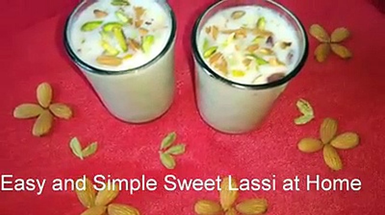 Sweet Lassi  || Homemade Sweet Lassi || Simple and Easy Summer drink recipe