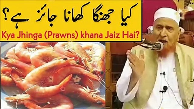 Kya Jhinga (Prawns) khana Jaiz Hai- Maulana Makki Al Hijazi