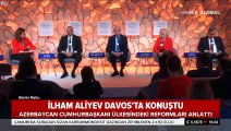 Davos'ta konuşan Aliyev Azerbaycan'daki reformları anlattı