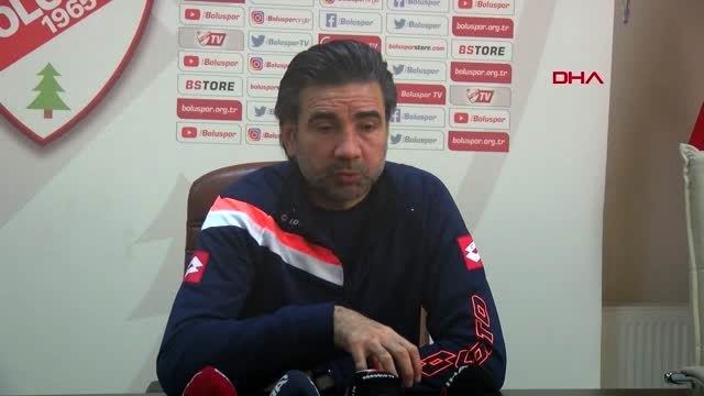 Spor boluspor teknik direktörü özköylü sitem etti