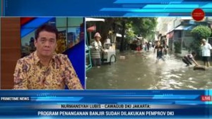 2 Cawagub DKI Bicara Masalah Banjir