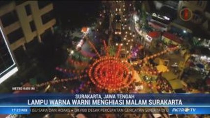 Jelang Imlek, Ribuan Lampion Menghiasi Pasar Gede Solo