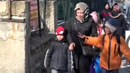 Karla oynarken vücudunda yanık oluşan Mirzah, taburcu oldu