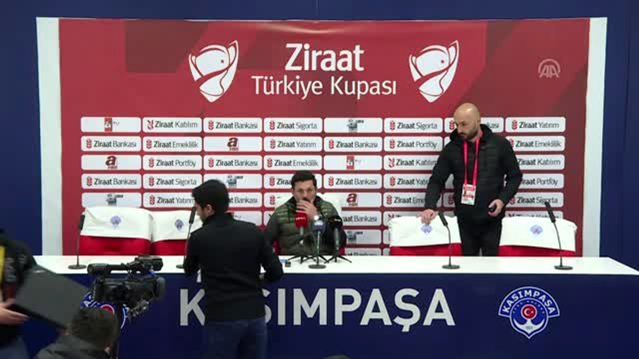 Kasımpaşa - Aytemiz Alanyaspor maçının ardından
