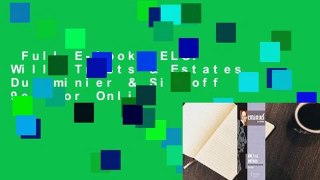 Full E-book  ELO: Wills Trusts & Estates Dukeminier & Sitkoff 9e  For Online