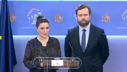 Vox ve que la reforma del delito de sedición es un pago a ERC