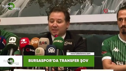 Bursaspor'da transfer şov