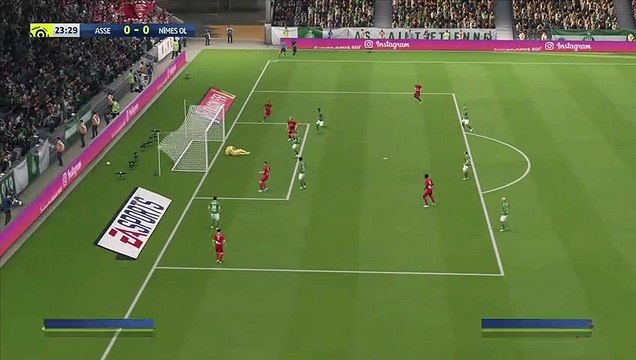FIFA 20 : on a simulé ASSE-Nîmes de la 21ème journée de Ligue 1