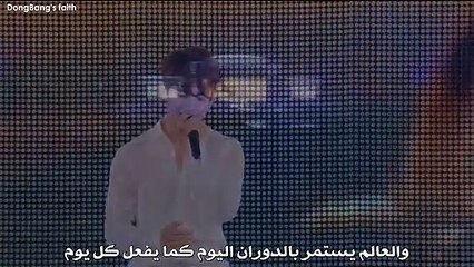 [dongbang's faith]  [arabic sub]  TOHOSHINKI  - Believe in U