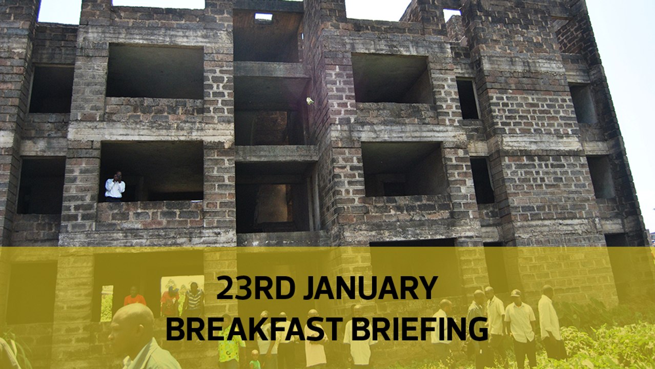 Uhuru ghost projects plans | Sick state of health: Your Breakfast Briefing