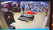 CCTV footage shows theft from cycle shop in Milton Keynes