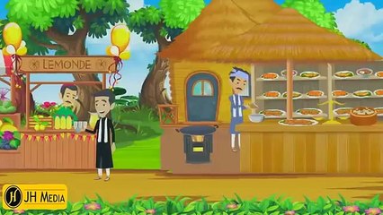 Greedy Shopkeeper Story  Moral Stories in Urdu  Urdu Cartoon