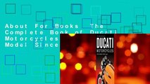 About For Books  The Complete Book of Ducati Motorcycles: Every Model Since 1946  Review